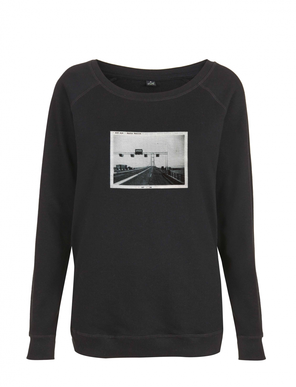 Women´s organic sweatshirt with a vintage image